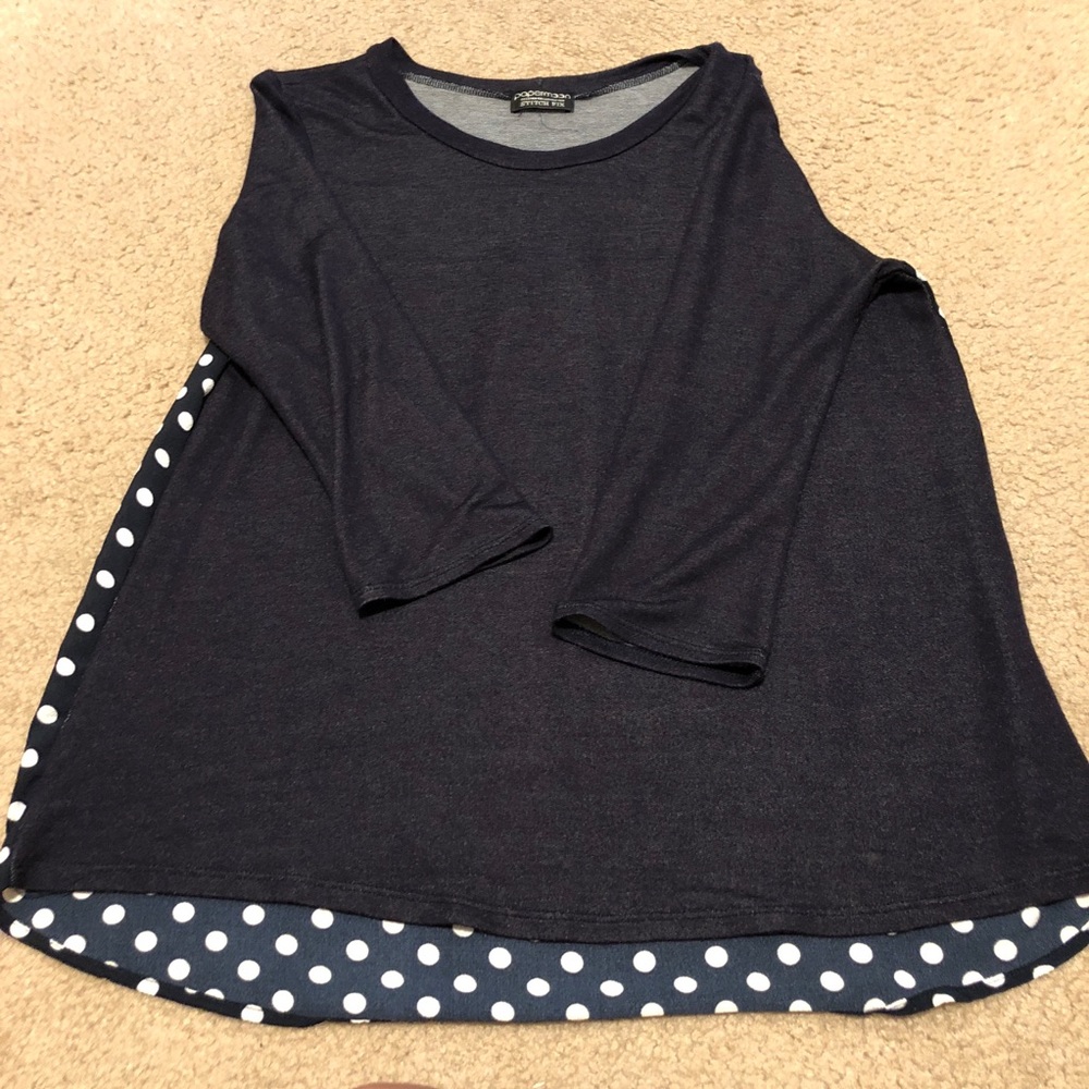 Soft two tone Stitch Fix top